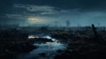Dark And Mystical Swamp Scene Inspired By Michal Karcz