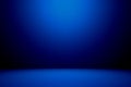 Dark navy abstract 3d rendered empty room background