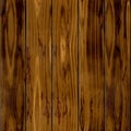 Dark old brown natural five wood fence seamless pattern texture background