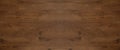 Dark old brown rustic wooden texture - wood timber oak floor, parquet laminate top view flooring background panorama long banner Royalty Free Stock Photo