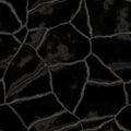 Dark old cold black lava cracked seamless background, very high resolution