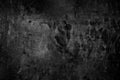 Dark old grunge metal plate with scratches background Royalty Free Stock Photo