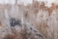 Dark Old Rusty Dirty Metal Texture Worn Iron Abstract Background Pattern Royalty Free Stock Photo