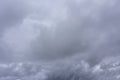 Dark ominous clouds Dramatic sky outdoor stratosphere Royalty Free Stock Photo