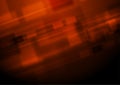 Dark orange abstract technology geometric background Royalty Free Stock Photo