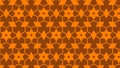 Dark Orange Stars Background Pattern Vector Graphic Royalty Free Stock Photo