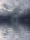 Dark Overcast Clouds Abstracts Backgrounds Royalty Free Stock Photo