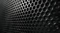 Dark Perforated Metal Grid Texture Abstract Background Royalty Free Stock Photo