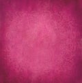 Dark pink fuchsia vignette modern fashion beauty royal aged texture retro paper wedding Baroque wallpaper banner background. Royalty Free Stock Photo