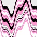 Dark pink gray fluid waves geometries. Forms and fluid lines background Royalty Free Stock Photo