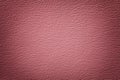 Dark rose leather texture background, closeup. Pink cracked backdrop from wrinkle skin Royalty Free Stock Photo