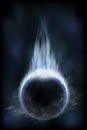 Dark planet Royalty Free Stock Photo