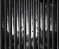 Dark Prison Cell Background Royalty Free Stock Photo