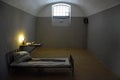 Dark prison cell in Peter and Paul fortress