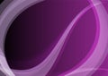 Dark purple abstract waves bright background