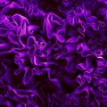 Dark purple fabric flounces background Royalty Free Stock Photo