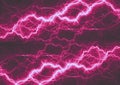 Dark purple lightning, abstract electrical background