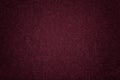 Dark purple matt suede fabric closeup. Velvet texture of felt Royalty Free Stock Photo