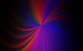 Dark Purple, Pink vector blurred shine abstract template. Royalty Free Stock Photo
