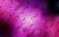 Dark Purple, Pink vector natural elegant pattern. Royalty Free Stock Photo