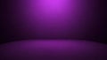 Dark Purple Studio Background with Subtle Lighting Royalty Free Stock Photo