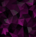 Dark Purple vector abstract mosaic abstract mosaic. An elegant bright illustration with gradient.