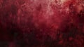 Dark red abstract background in cyclorama style in misty atmosphere.