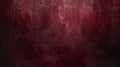 Dark red abstract background in cyclorama style in misty atmosphere.