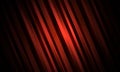 Dark red abstract 3d luxury striped background with gradient metal ribbons