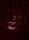 Dark red abstract with light sinuous lines and bright flashes. Beautiful and gloomy texture. Dark background