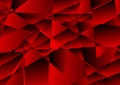 Dark red abstract low poly geometric background Royalty Free Stock Photo