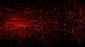 Dark red background with computer code Royalty Free Stock Photo