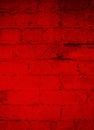 Dark Red Brick Grunge Background