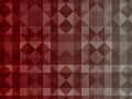 Dark red color. Abstract mosaic background. Chaotically scattered shapes of different colors, pixel pattern. Colorful geometric Royalty Free Stock Photo