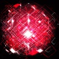 Dark red color abstract technology background with light effect Royalty Free Stock Photo