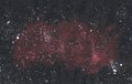 Dark red galaxy watercolor background