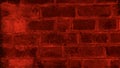 Dark red grunge brick wall background Royalty Free Stock Photo