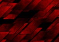 Dark red grunge tech geometric abstract background Royalty Free Stock Photo