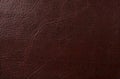 Dark red leather texture print as background Royalty Free Stock Photo