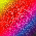 Dark red purple blue color Light Abstract pixels Technology background for computer graphic website internet. circuit