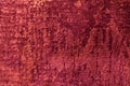 Dark red and purple fluffy background of soft, fleecy velvet fabric Royalty Free Stock Photo