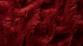 dark red Sherpa fabric texture background