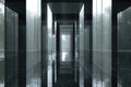 Hallway of Reflections Royalty Free Stock Photo