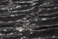 Dark rippling water surface background Royalty Free Stock Photo