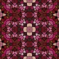 Dark rose kaleidoscope texture Royalty Free Stock Photo