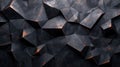 Abstract Dark Geometric Background Royalty Free Stock Photo