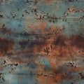 Dark Rusted Metal Texture, Old Grunge Background, Shabby Surface, Grunge, Rough, Textured Steel Royalty Free Stock Photo