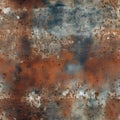 Dark Rusted Metal Texture, Old Grunge Background, Shabby Surface, Grunge, Rough, Textured Steel Royalty Free Stock Photo