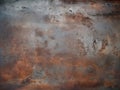 Dark Rusted Metal Texture, Old Grunge Background, Shabby Surface, Grunge, Rough, Textured Steel Royalty Free Stock Photo