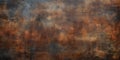 Dark Rusted Metal Texture, Old Grunge Background, Shabby Surface, Grunge, Rough, Textured Steel Royalty Free Stock Photo